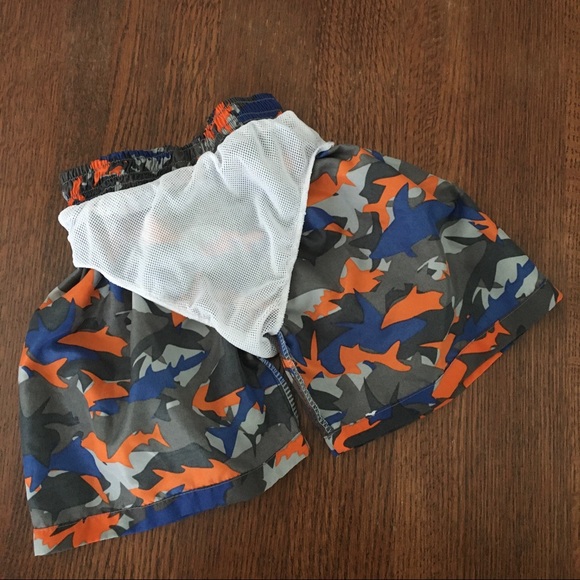 🧡 Shark Swim Trunks - Picture 5 of 7